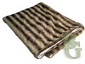 Faux Fur Throw & Cushions - Brown Chinchilla