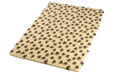 Non-Slip - Wheat Paw Print Crufts Vet Bed - Full Roll or Pre-Cut Sheets