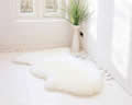 Natural Single Sheepskin Rug Double Sheepskin Rug & Quad skin rug