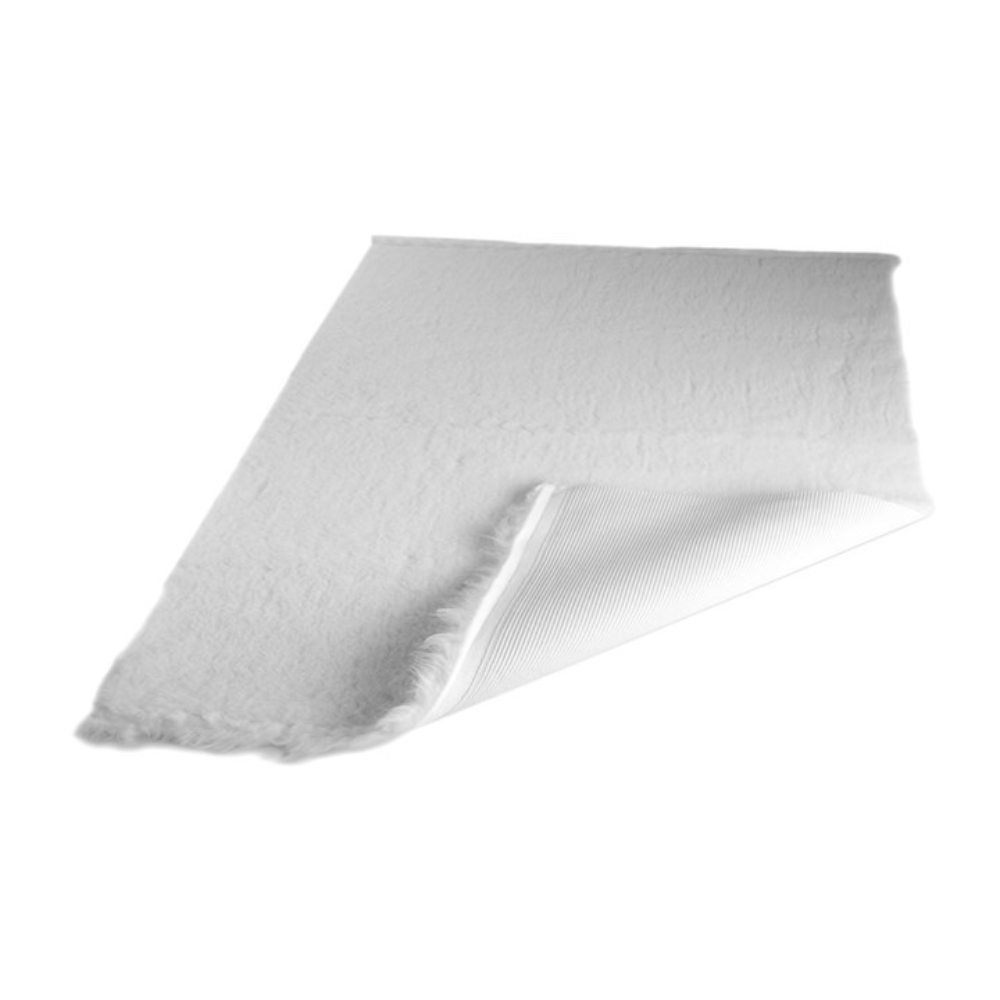 Active Non-Slip Vet Bedding White Plain