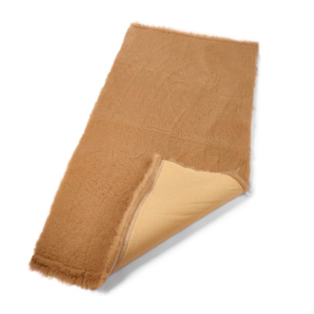 Active Non-Slip Vet Bedding Caramel Plain