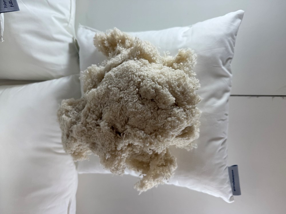 Silk filled inner cushion