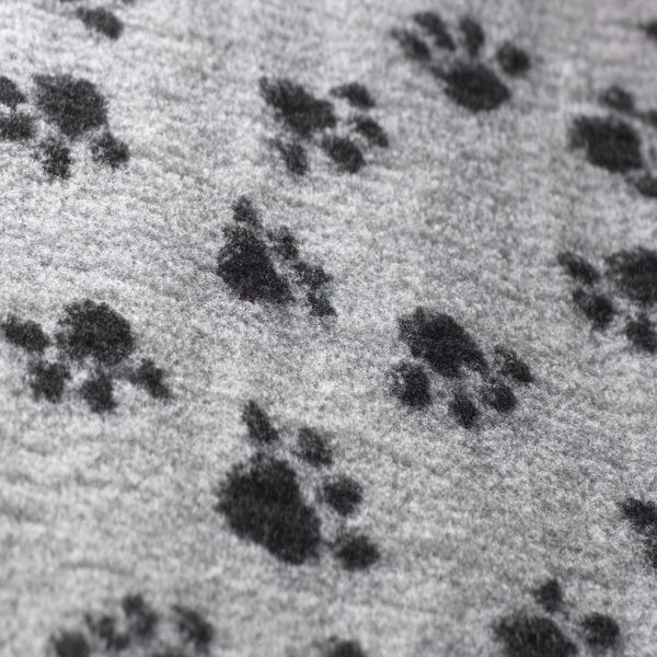 Active Non-Slip Vet Bedding Grey Paws