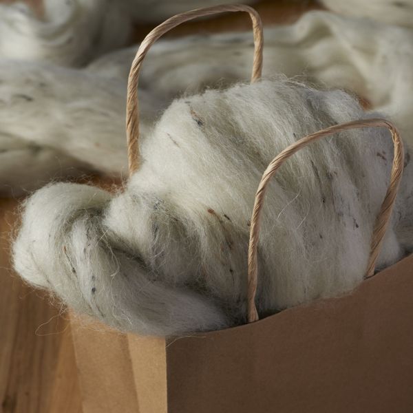 Tweed Slivers - Wool Earth