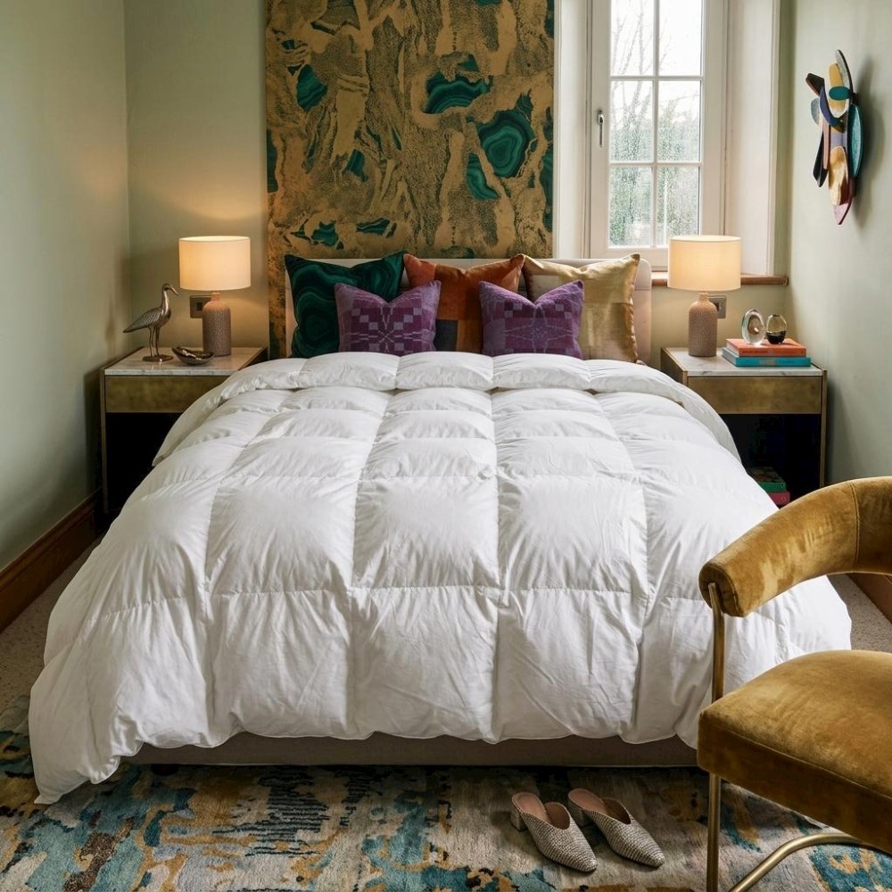 British Wool Duvet Light Weight 450gsm