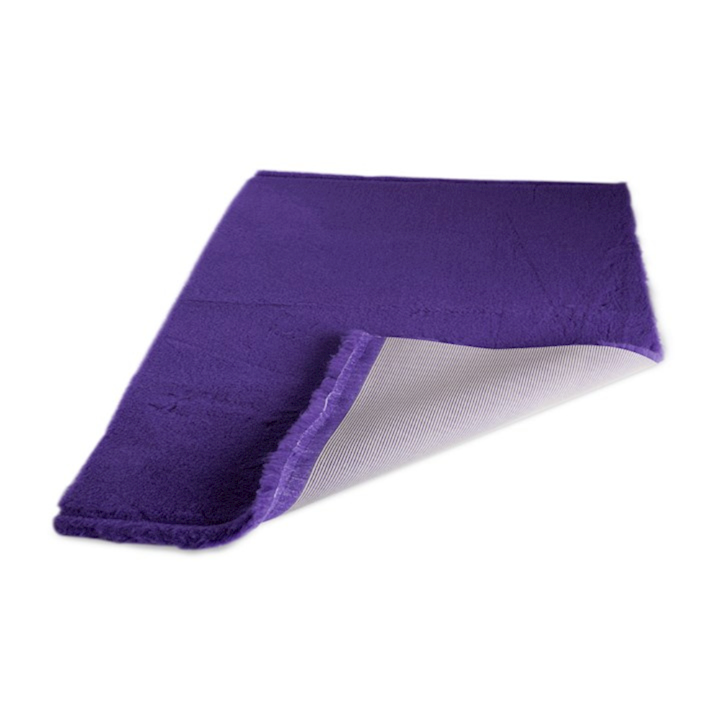 Active Non-Slip Vet Bedding Purple Plain